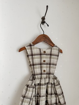 Miserable check one-piece