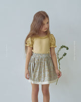 ［ROSETTE］Roman flare lace skirt