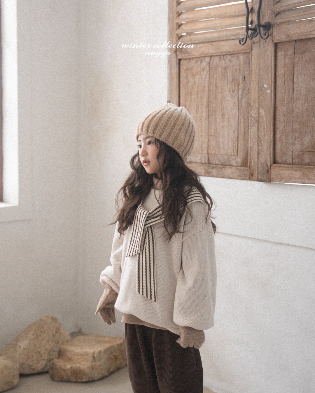 ［anggo］Plain beanie