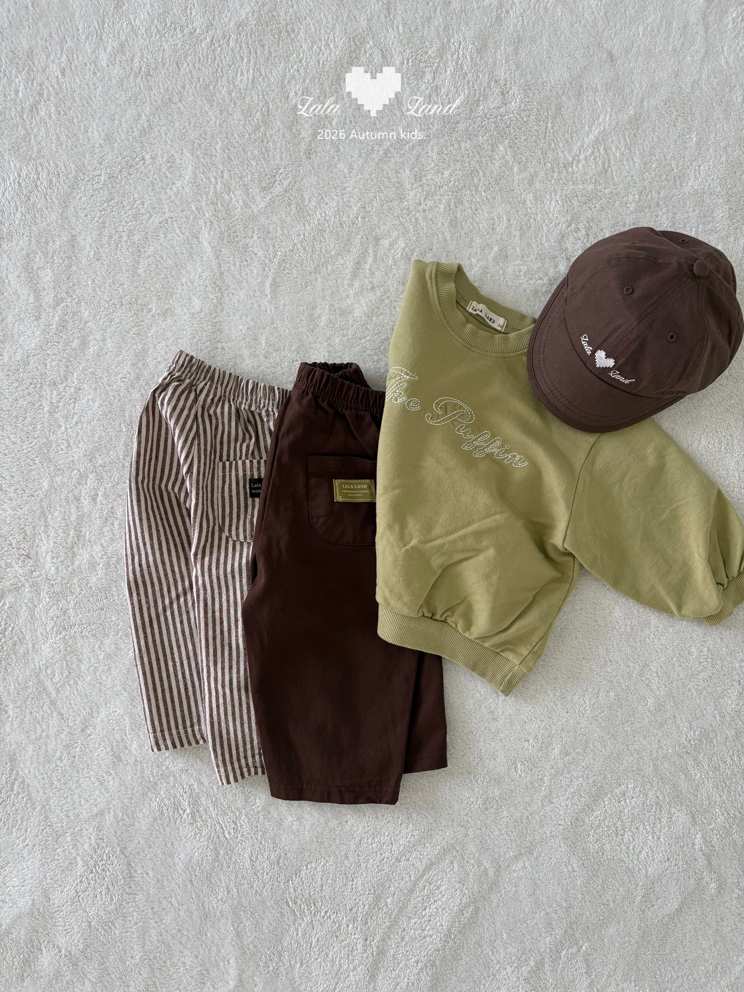 ［Lala land］Coco stripe pants