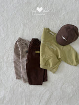 ［Lala land］Coco stripe pants