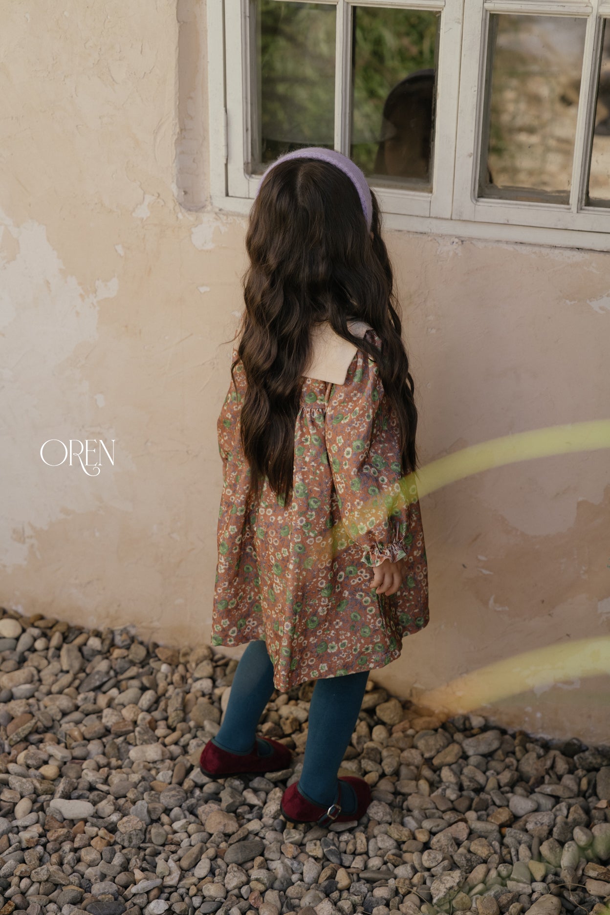 [OREN] Bonjour square collar dress