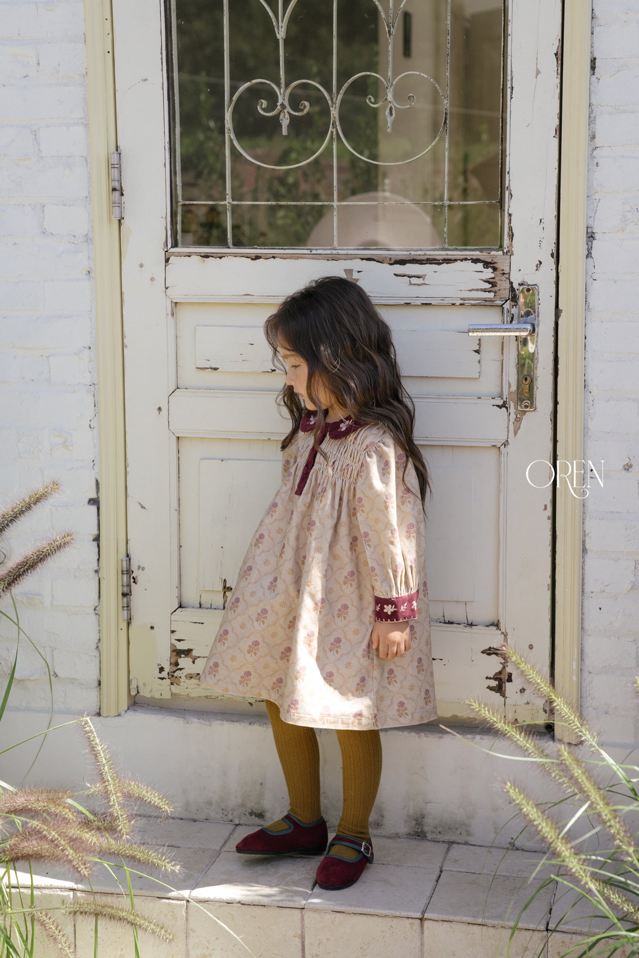 [OREN] Camila contrast dress