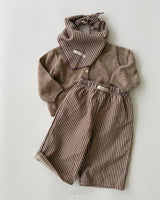 ［Aosta］Louis Stripe Pants