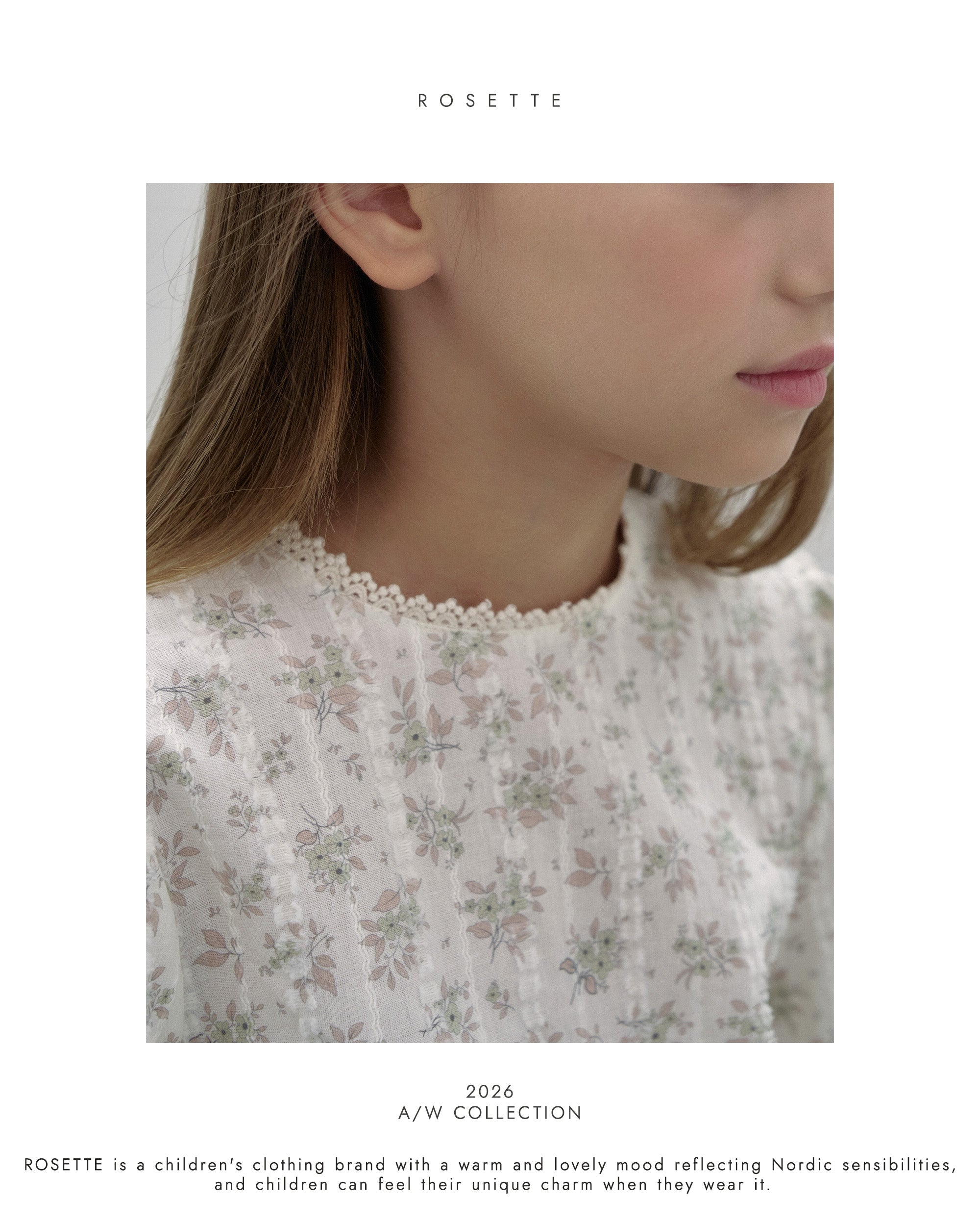 ［ROSETTE］La mer blouse