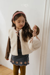 [OREN] Lavender bear vest(2oz)
