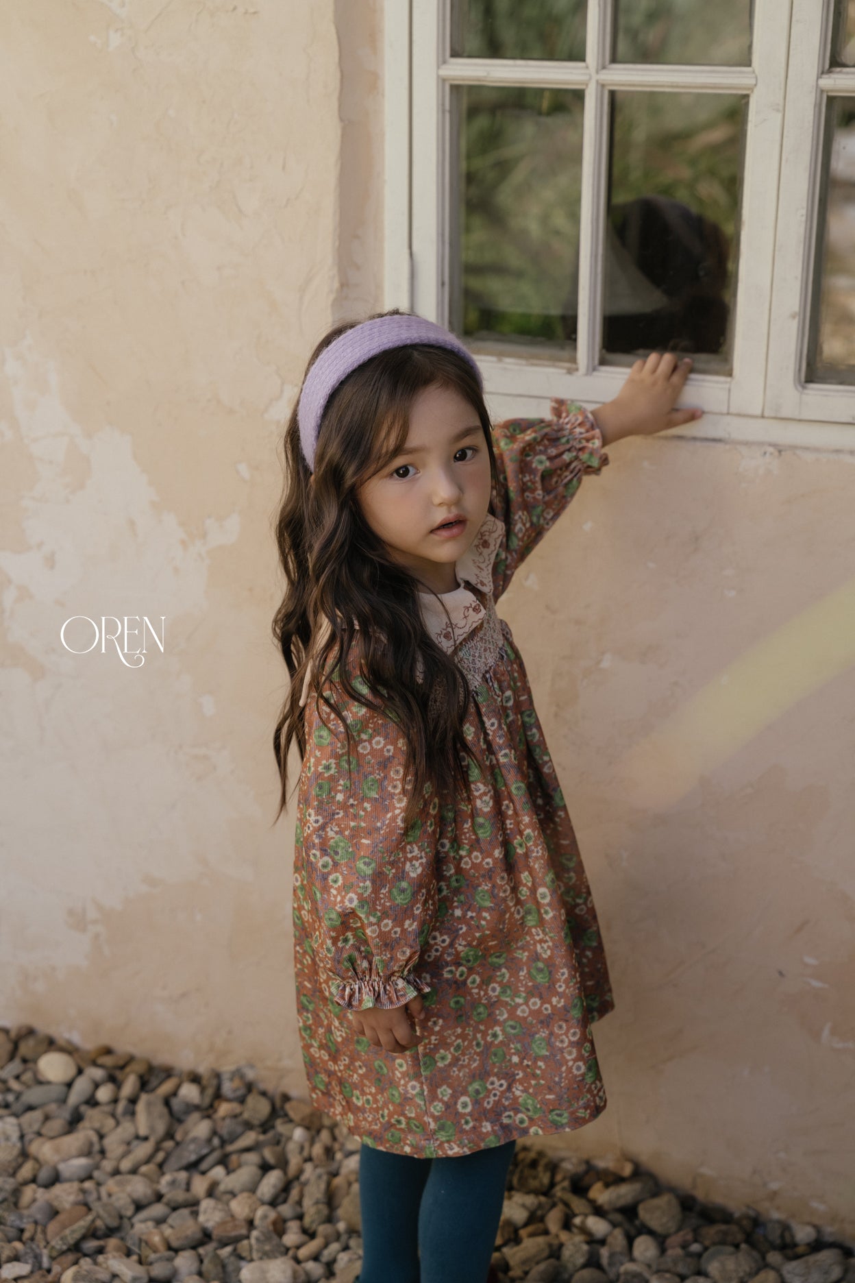 [OREN] Bonjour square collar dress
