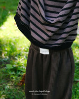 ［anggo］Tiramisu stripe mtm