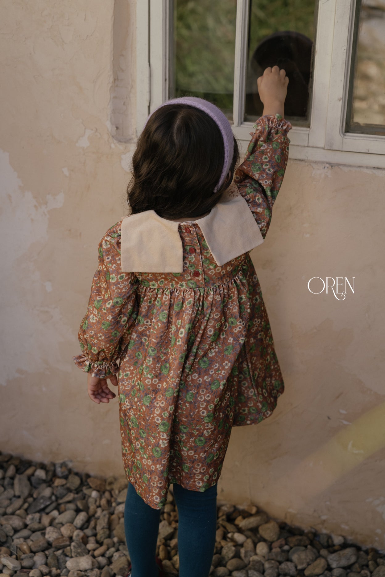 [OREN] Bonjour square collar dress