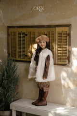 [OREN] Shirley sherpa fur vest