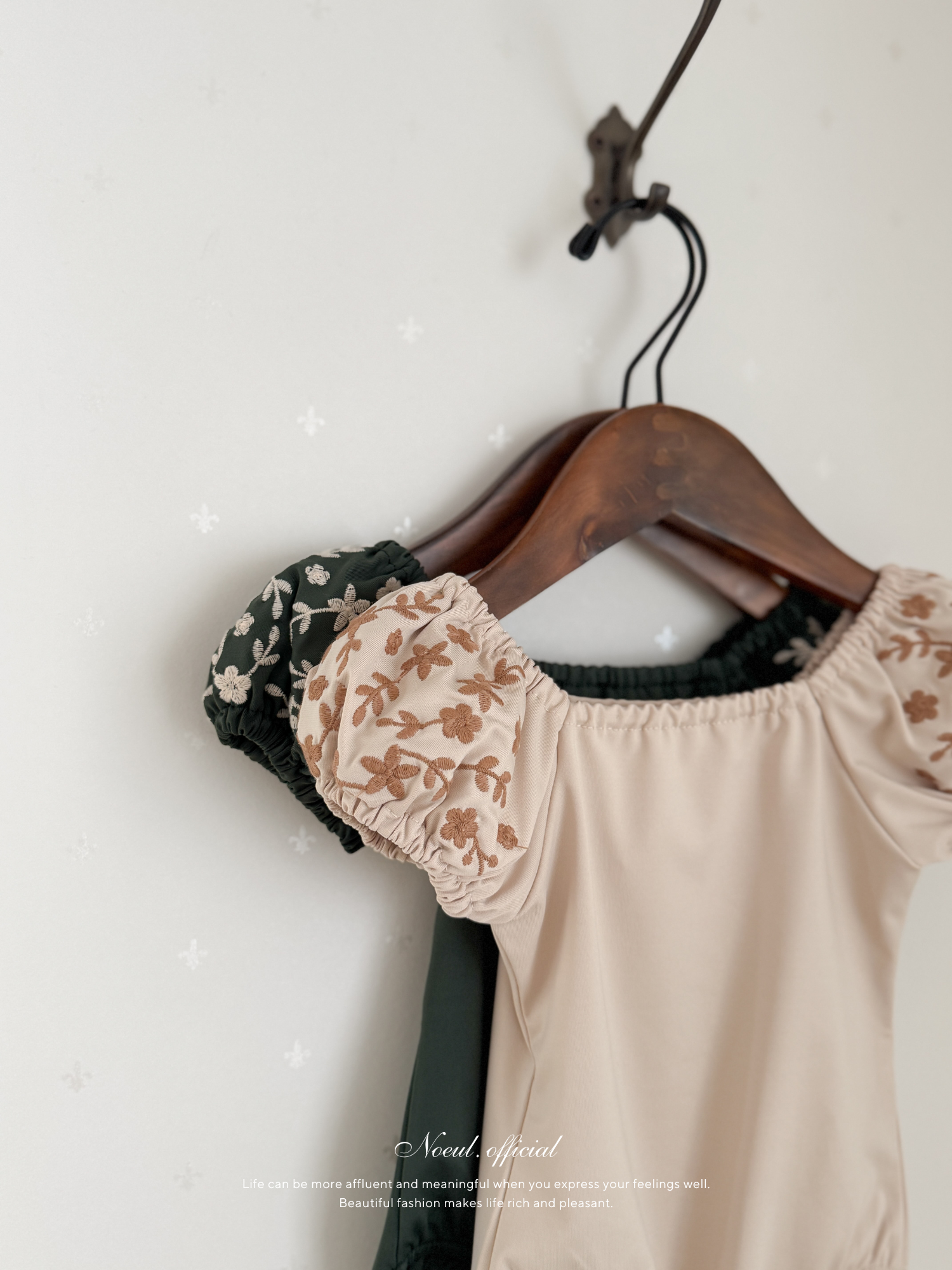 Coco embroidery swimwear