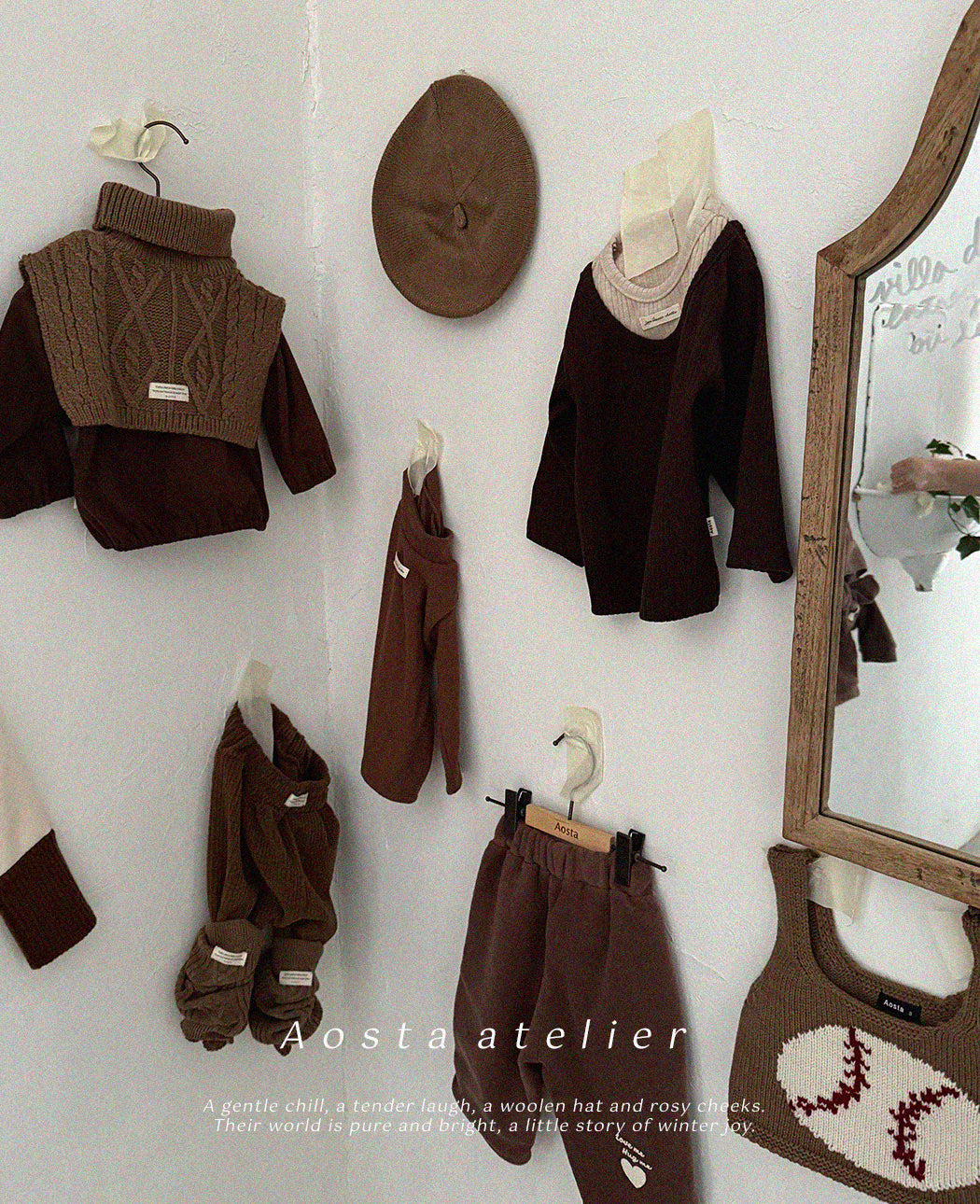 ［Aosta］Layered tee