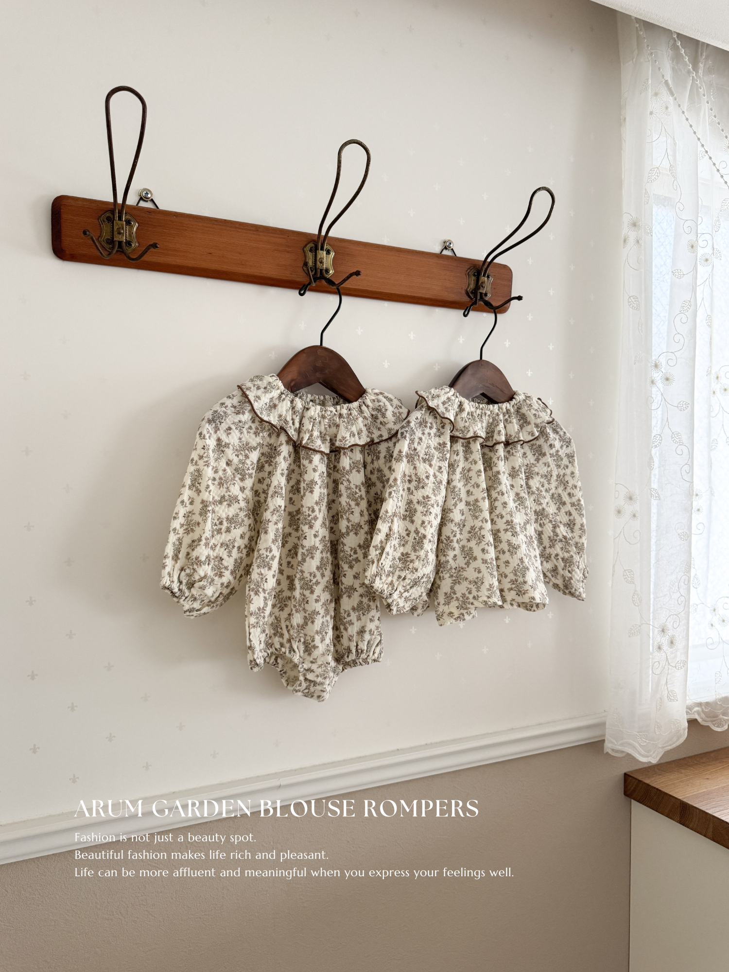 Arum garden blouse