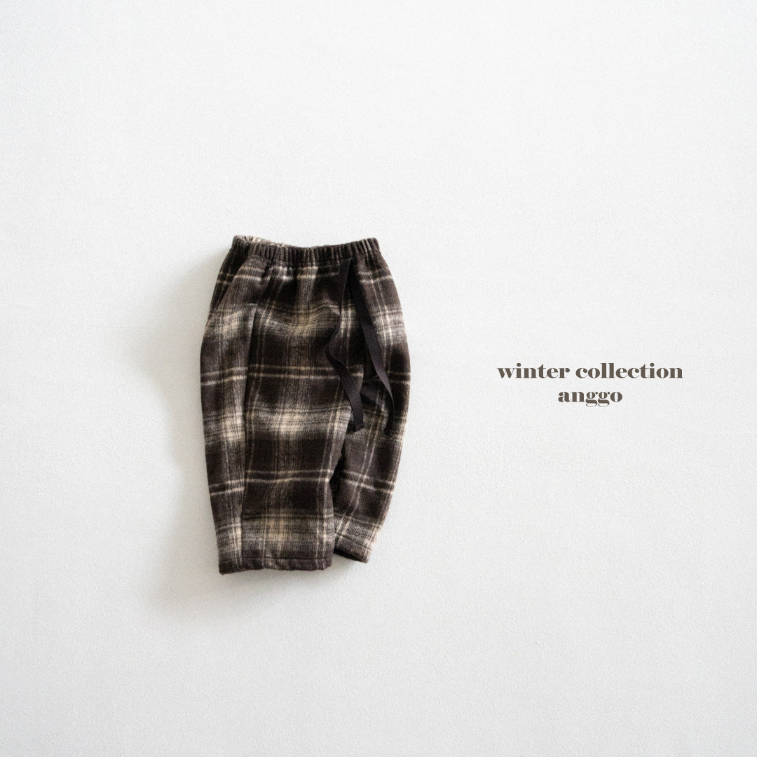 ［anggo］Chex pants
