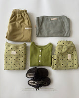 ［Aosta］Butter Button Tee