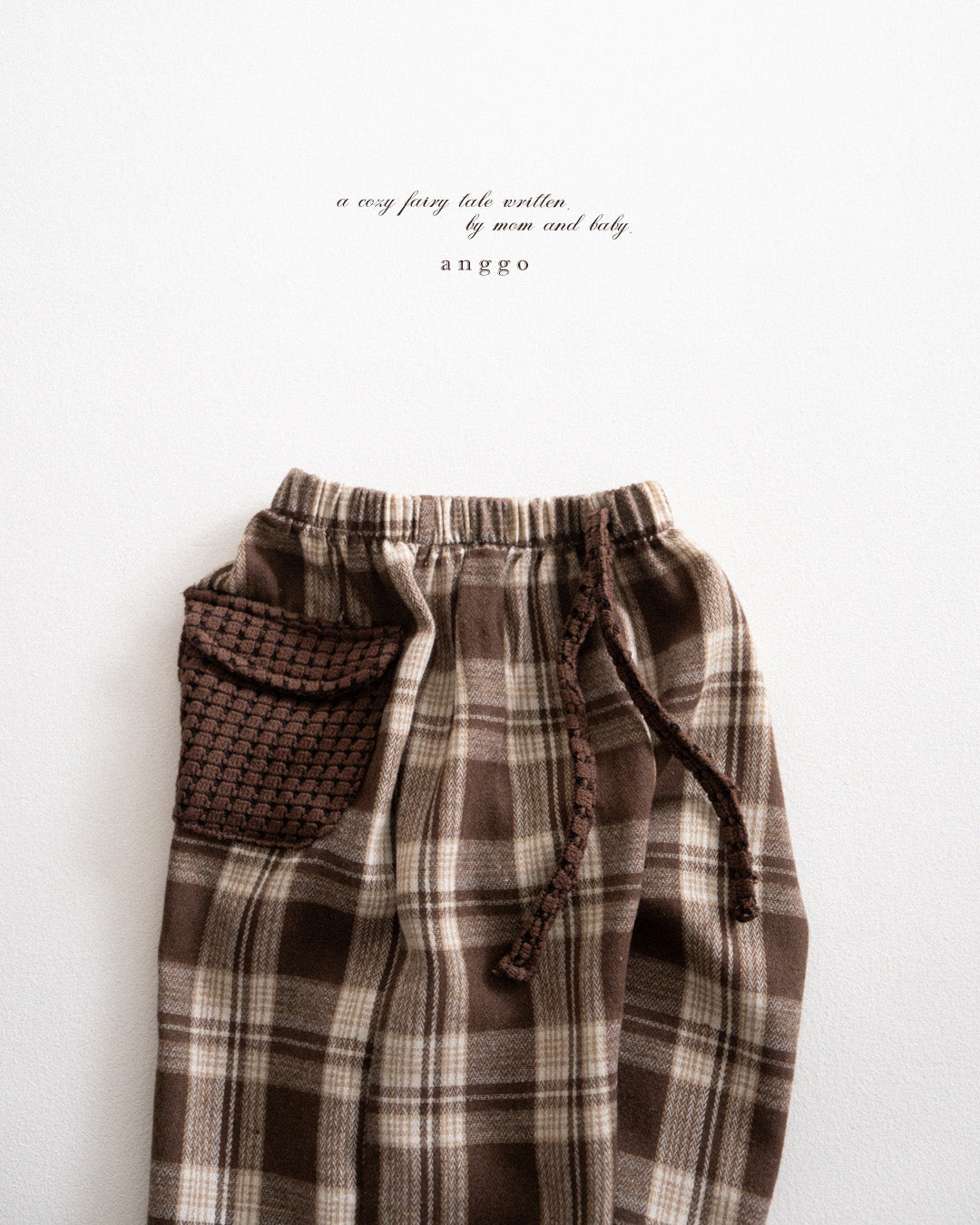 ［anggo］Cookie check pants
