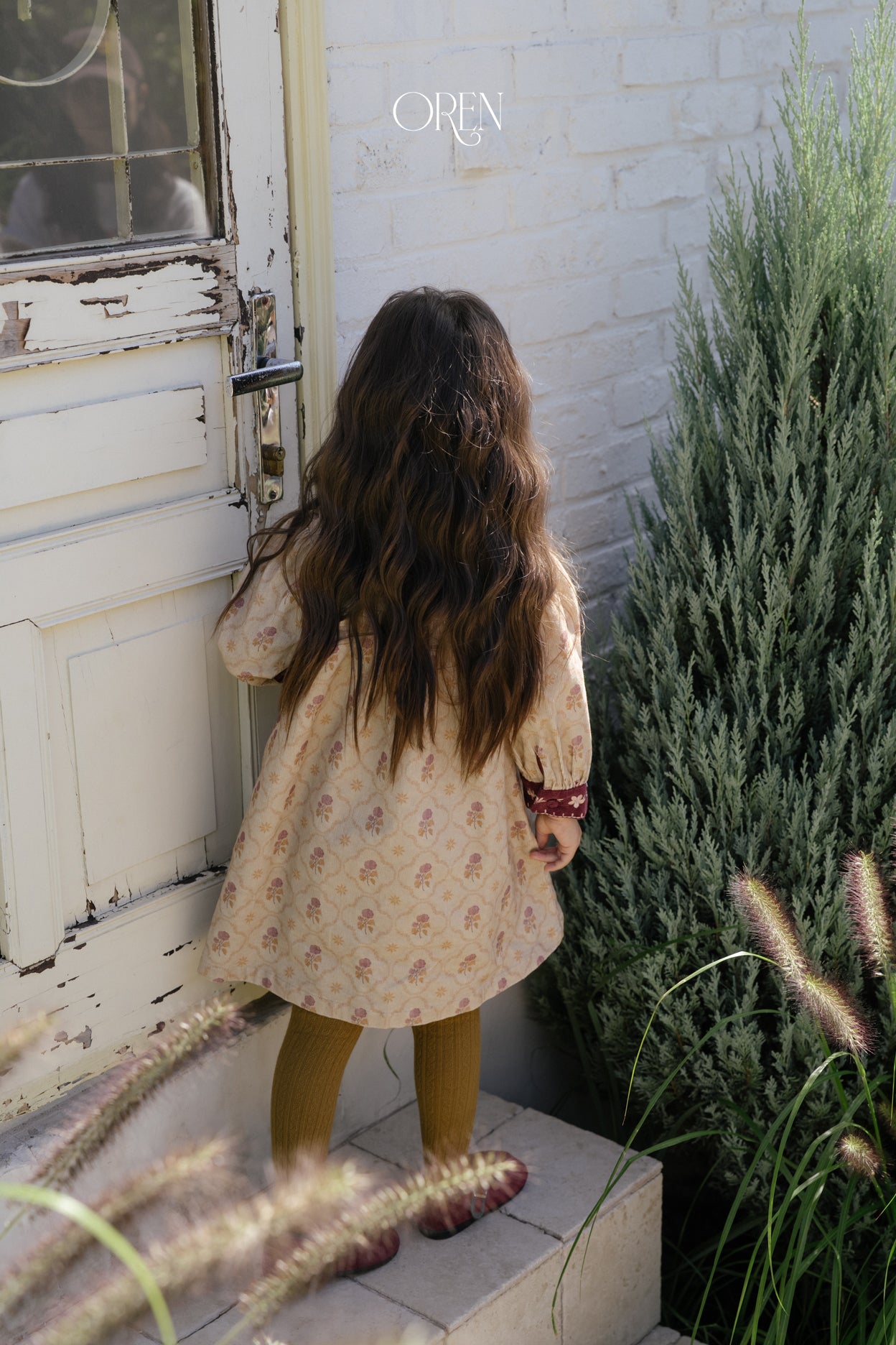 [OREN] Camila contrast dress