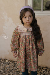 [OREN] Bonjour square collar dress