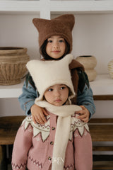 [OREN] Cat muffler beanie