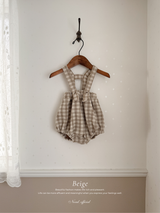 Crunch check suspender bloomer