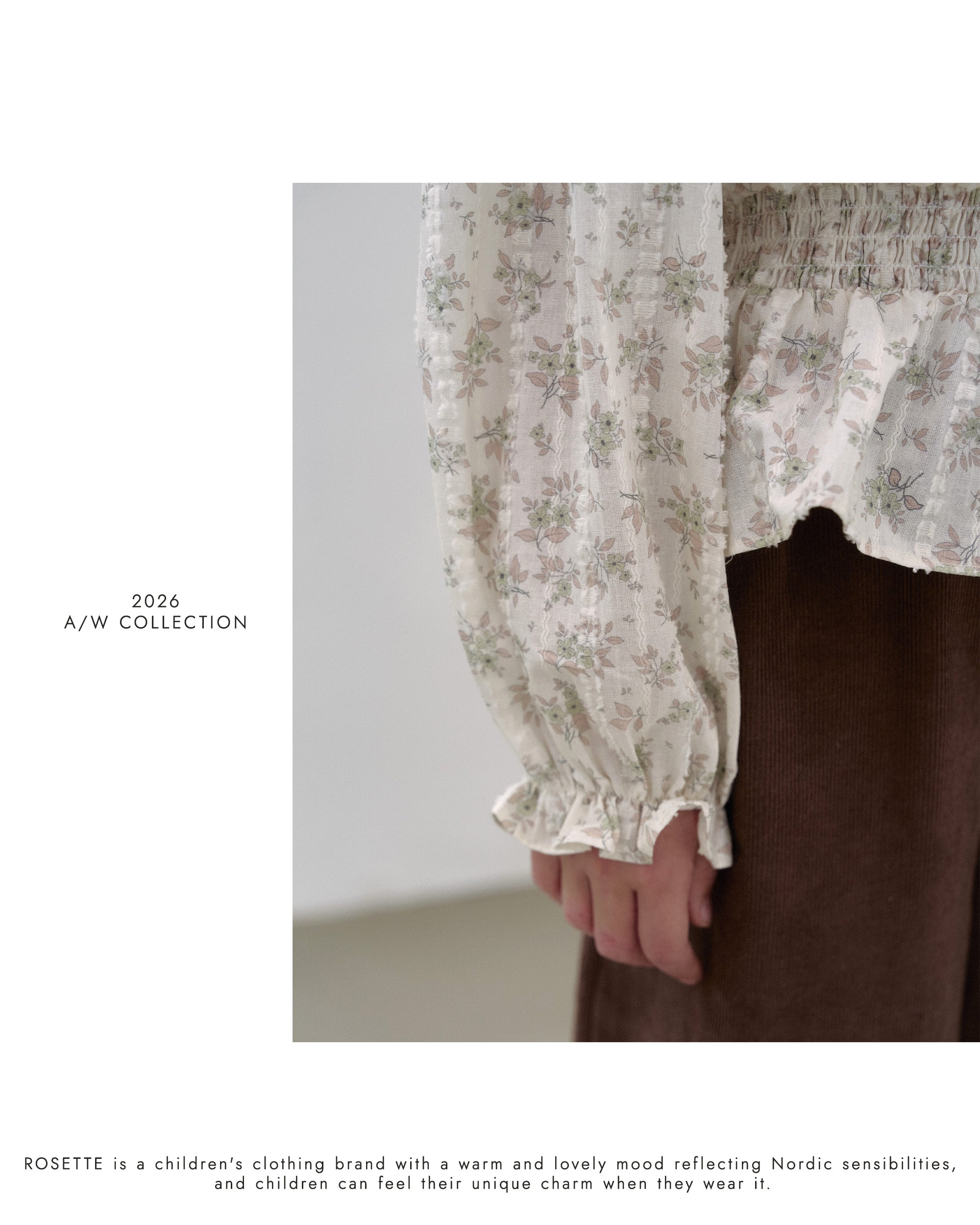 ［ROSETTE］La mer blouse