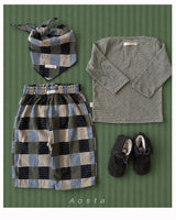 ［Aosta］Patchwork Pants