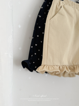 Frill short pants