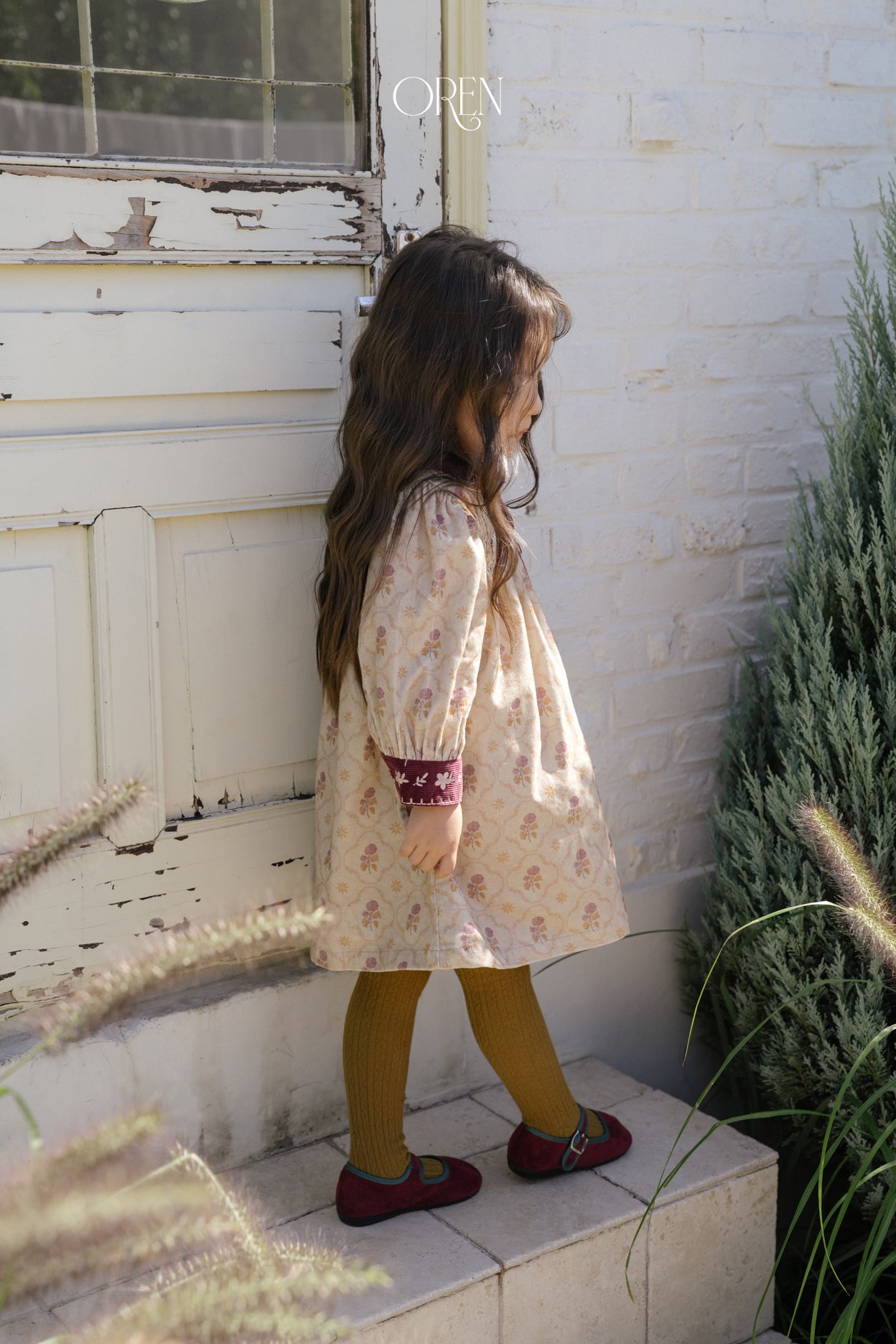 [OREN] Camila contrast dress