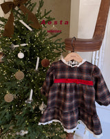 ［Aosta］Check one-piece