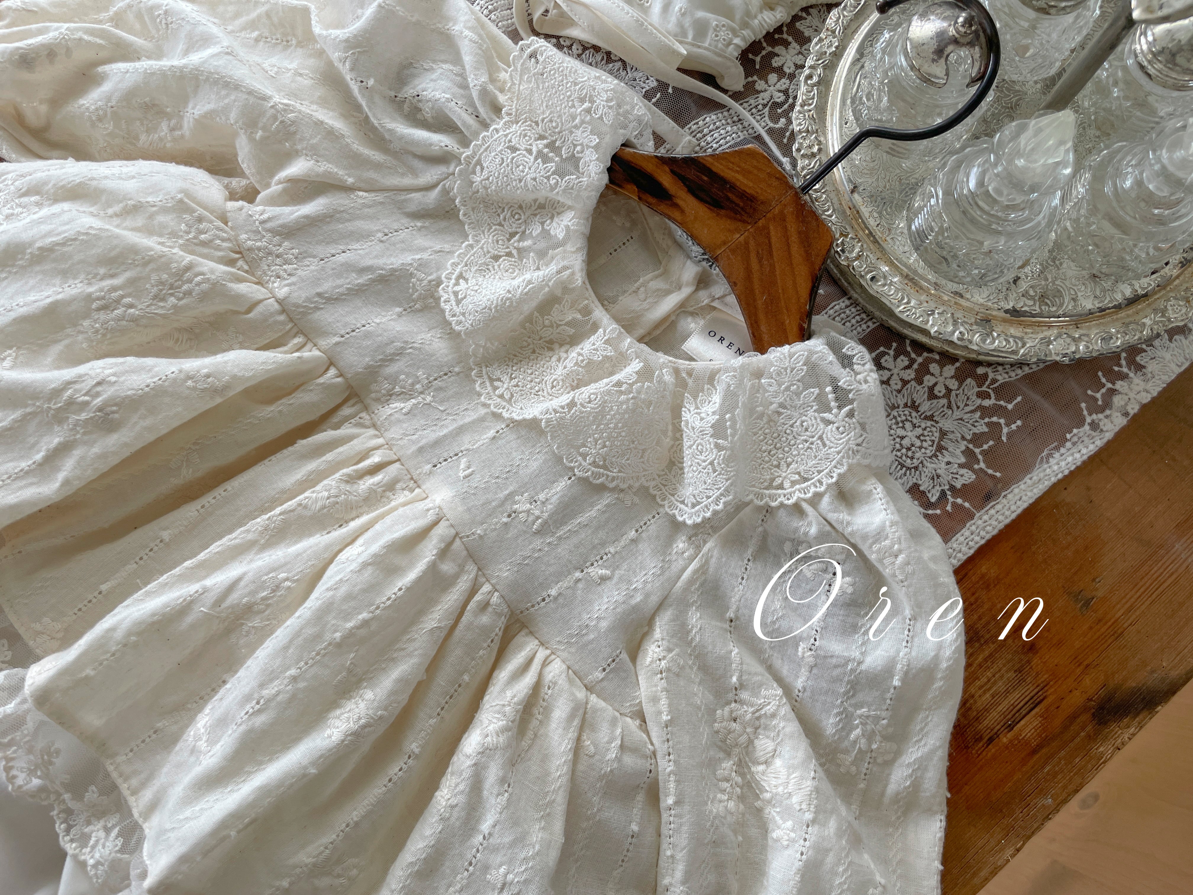 ［OREN］Selly lace bonnet