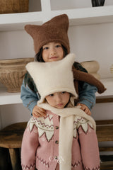[OREN] Cat muffler beanie