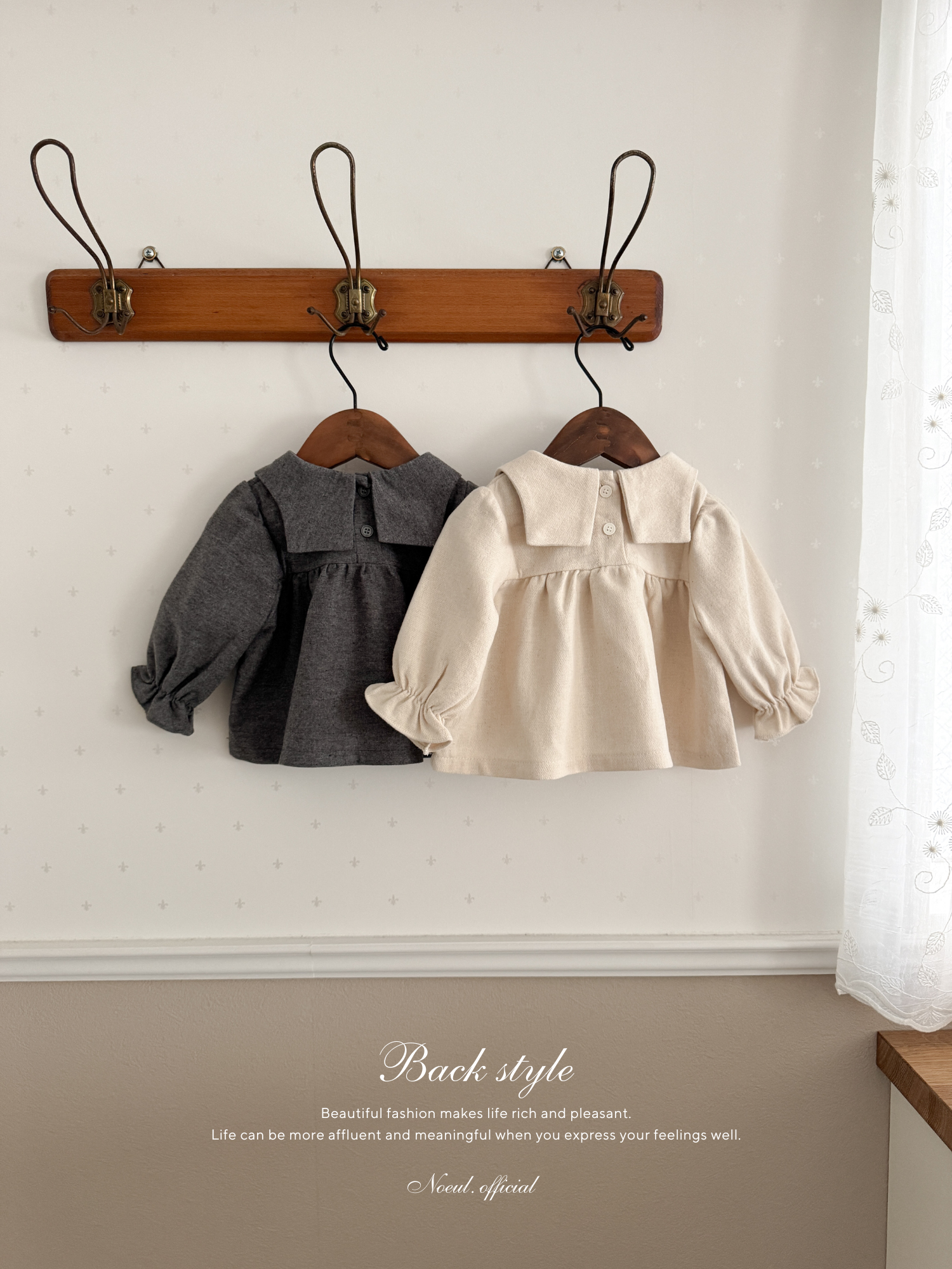 Morgan sailor collar blouse