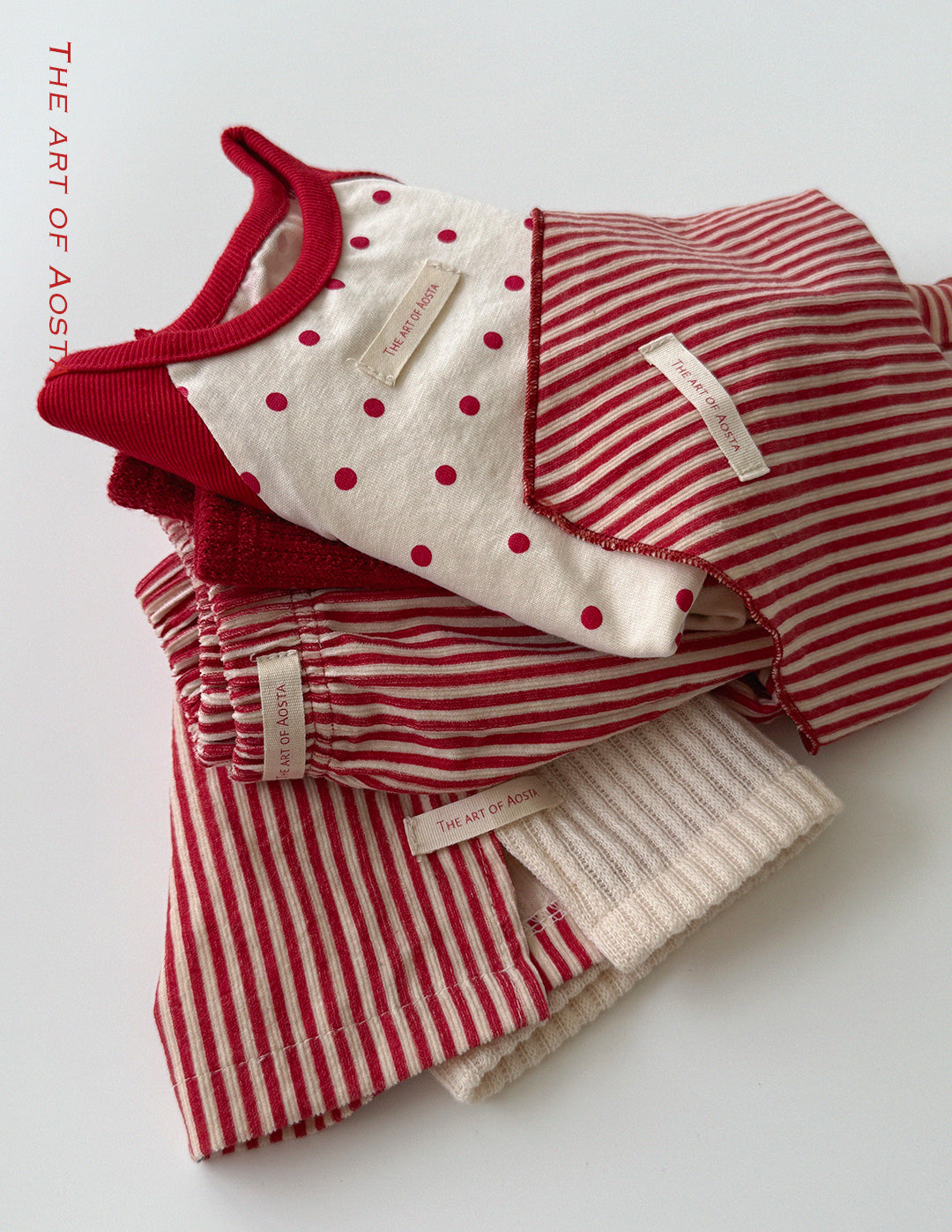 ［Aosta］Louis Stripe Vest