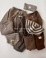 ［Aosta］Cookie Stripe Tee