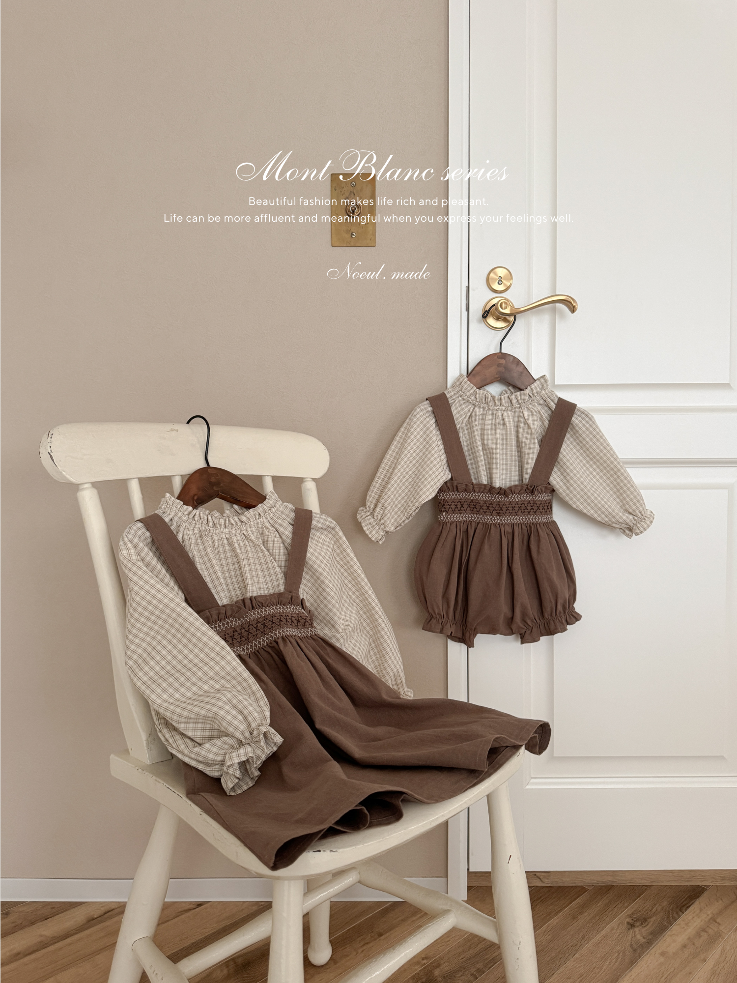 *Noeul.made* Mont Blanc blouse