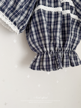 Vivi lace puff blouse