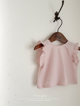 Romantic ribbon frill set