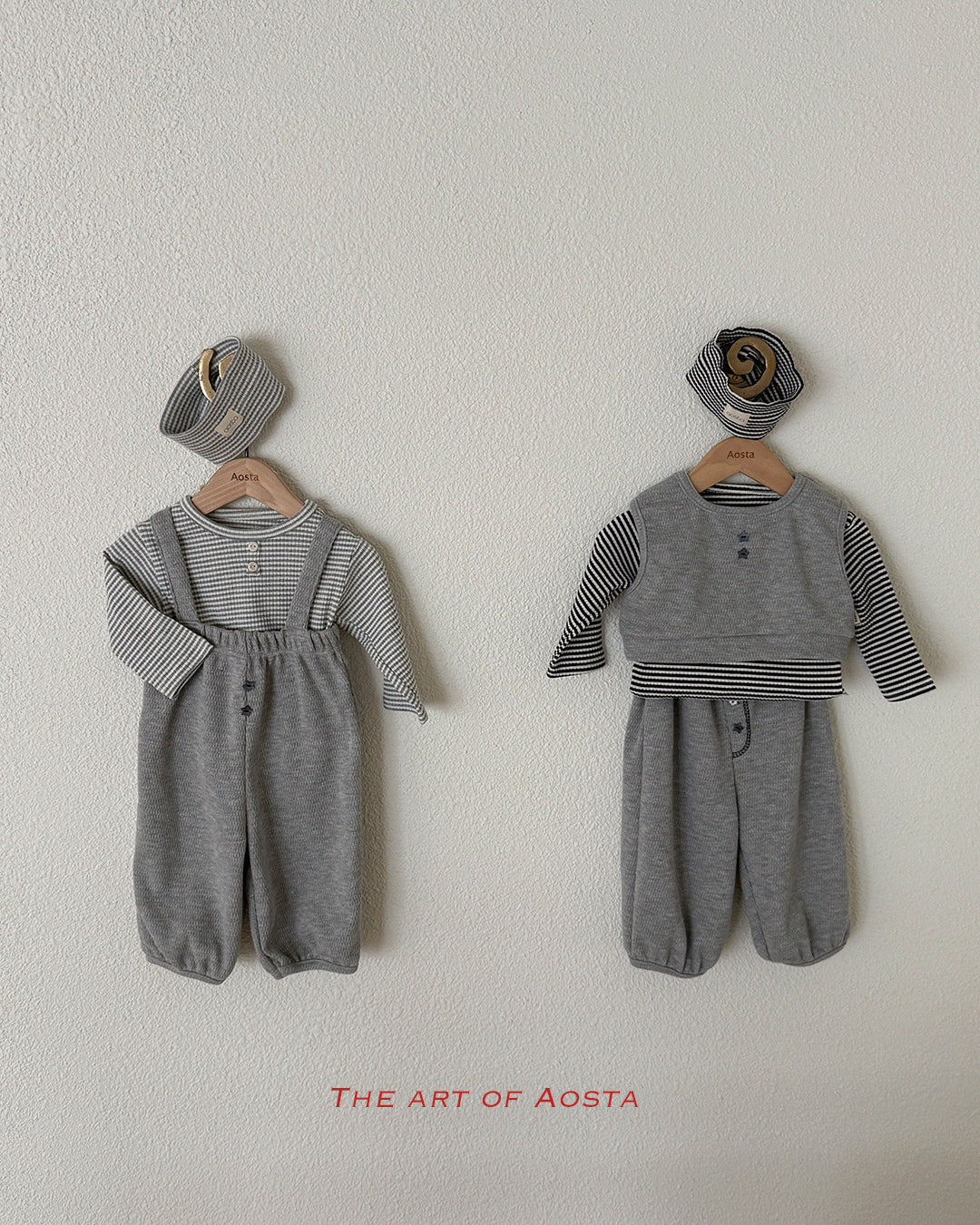 ［Aosta］Star Candy Overalls