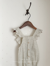 Charming frill rompers