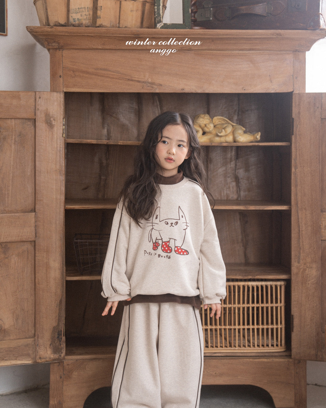 ［anggo］Line pants