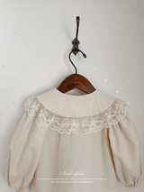 Anne collar blouse (cream)