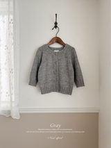 Robe balloon cardigan