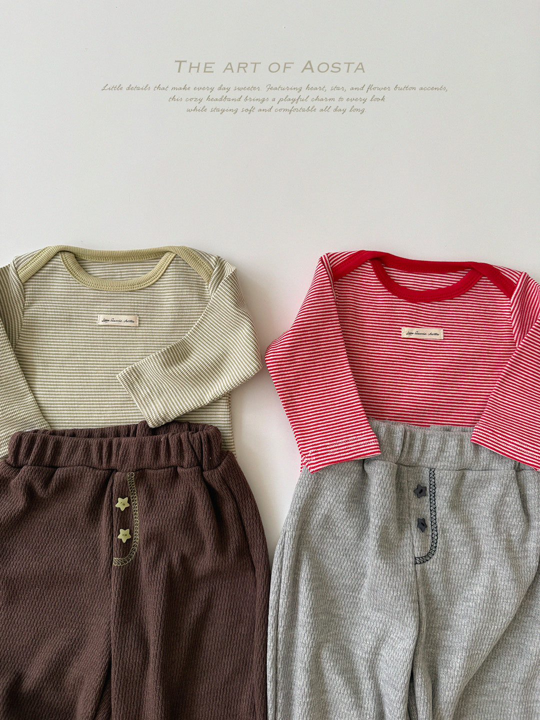 ［Aosta］Star Candy Pants