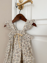 Garden frill ribbon one-piece