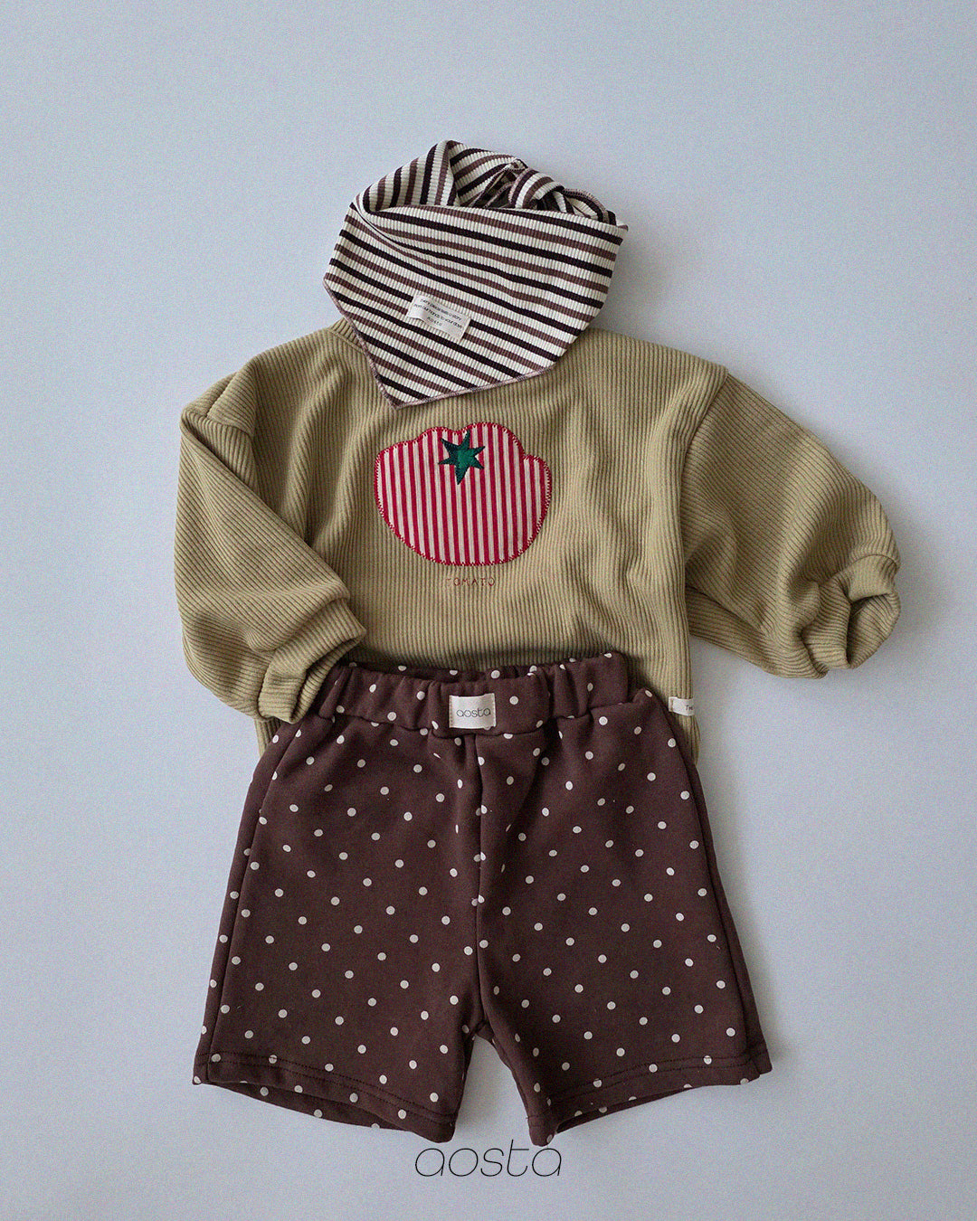 ［Aosta］Dot Tongtong Pants