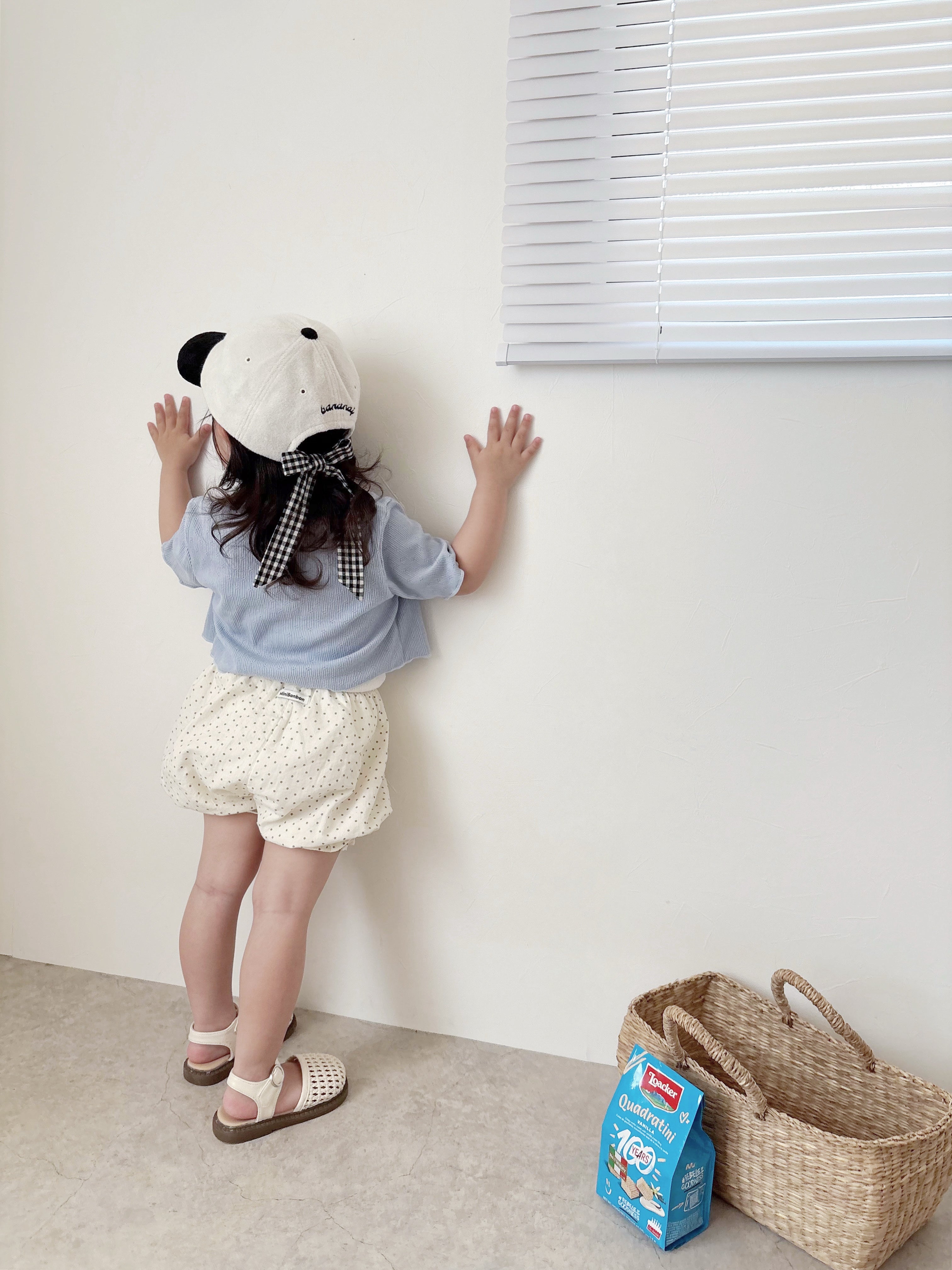 Frill garden bloomer pants