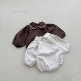［mimi market］Tara collar rompers