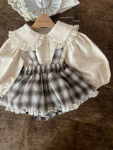 ［Anne shirley］Benny bloomer skirt (check)