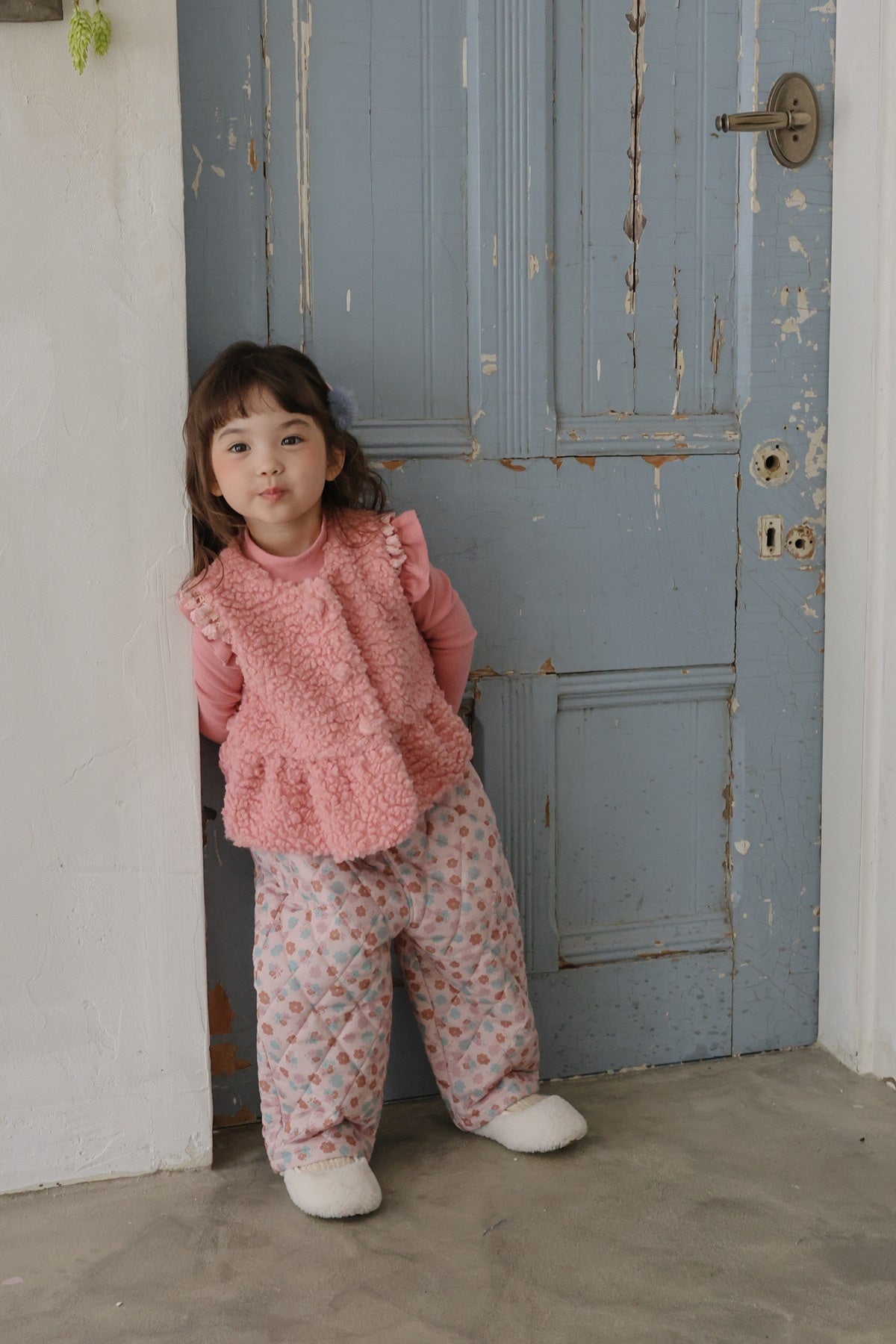 [FLO] Daisy quilting pants