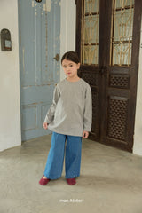 ［mon Atelier］Solid long tee